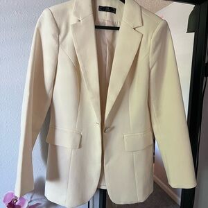 Women’s Blazer cream white